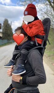 Detský nosič: MiniMeis Shoulder Carrier 6mon-18kg