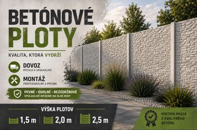 Betónové ploty
