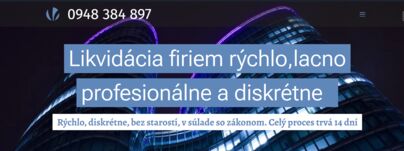 Likvidácia, zrušenie s.r.o