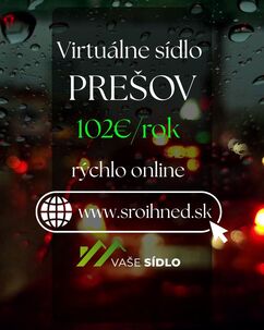 Virtuálne sídlo Prešov