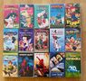 Detské rozprávky na VHS 15ks