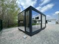 Predám mobilný, zateplený, moderný, dizajnový domček z ocele