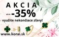 Akciové ceny na zlaté šperky Korai