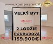 VEĽKY 2-IZB.BYT,KTORÝ VIETE PREROBIŤ NA 3-IZBÁK,2 LODŽIE,79m