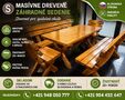 Záhradne sedenie❗sedenie z masívu do altánku,masívny nábytok