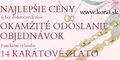 Náušnice z bieleho zlata Korai