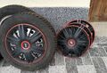 Predám plechové disky + zimné pneu Barum Polaris 6.